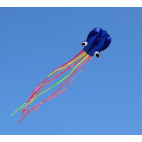 INFLATABLE SINGLE LINE OCTOPUS BLUE KITE