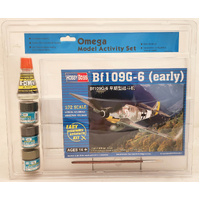 OMEGA 1/72 BF109G-6  MESSER PLASTIC MODEL KIT  OM33005