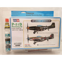 HobbyBoss 1/48 P-51D Mustang IV Fighter Plastic Model Kit 85802