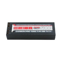 ###7.4v 6000mah 100c Carbon Pro w/Tubes