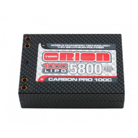 7.4v 5800mah100c Square Pack w/Tubes