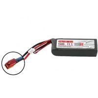 11.1v 1600mah 50C Lipo w/deans