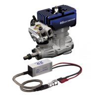 OS Engines GT15HZ II 15cc Gas Helicopter Engine w/ Powerboost Pipe OSM38157