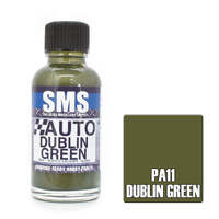 SCALE MODELLERS SUPPLY AUTO COLOUR DUBLIN GREEN 30ML PA11