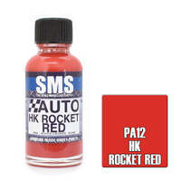 SCALE MODELLERS SUPPLY AUTO COLOUR HK ROCKET RED 30ML PA12