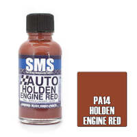 SCALE MODELLERS SUPPLY AUTO COLOUR HOLDEN ENGINE RED 30ML PA14