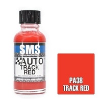 SMS AUTO COLOUR TRACK RED 30ML PA38