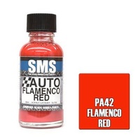 SMS AUTO COLOUR FLAMENCO RED 30ML PA42