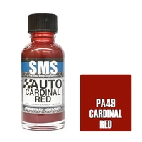 SMS AUTO COLOUR CARDINAL RED 30ML PA49