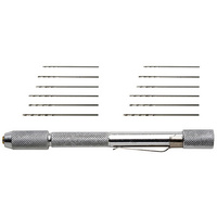 MINI PIN VICE W-12 ASSTD DRILLS