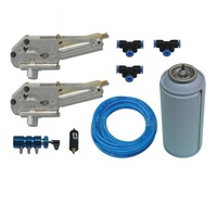 Phoenix Model Medium 90 Degree Rotating Retract Set (Mains Only) With Air Hose, V