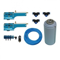 Phoenix Model Medium 90 Degree Retract Set (Mains Only) With Air Hose, Valve & Ta