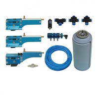 Phoenix Model Medium 90 Degree Retract Set (Trike Set) With Air Hose, Valve & Tan