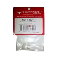 Phoenix Model Ez Adjust Nylon Control Horn (13mm) White