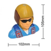 Phoenix Model Painted 1/5 Scale Pilot Shoulder Bust With Helmet (125 X 110mm)