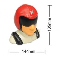 Phoenix Model Painted 1/4 Scale Pilot Bust W/ Helmet & Visor