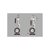 Phoenix Model Main Gear Retract Set, R5243, suit PH198