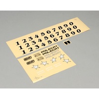 ParkZone Decal Sheet Ultra-Micro Pole Cat