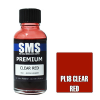 SMS Premium CLEAR RED 30ml PL18