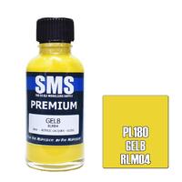 SMS PL180 PREMIUM ACRYLIC LACQUER GELB RLM04 PAINT 30ML