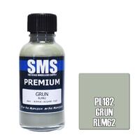 SMS PL182 PREMIUM ACRYLIC LACQUER GRUN RLM62 30ML
