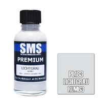 SMS PL183 PREMIUM ACRYLIC LACQUER LICHTGRAU RLM63 PAINT 30ML