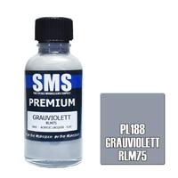 SMS PREMIUM ACRYLIC LACQUER GRAUVIOLETT RLM75 PAINT 30ML