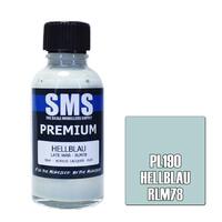 SMS PL190 PREMIUM ACRYLIC LACQUER HELLBLAU RLM78 PAINT 30ML
