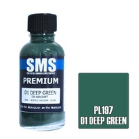 SMS PL197 PREMIUM ACRYLIC LACQUER D1 DEEP GREEN 30ML