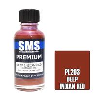 SMS PL203 PREMIUM ACRYLIC LACQUER DEEP INDIAN RED 30ML