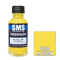 SMS PREMIUM ACRYLIC LACQUER AN YELLOW PAINT 30ML