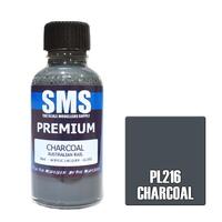 SMS PL216 PREMIUM ACRYLIC LACQUER CHARCOAL PAINT 30ML