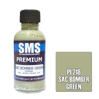 SMS PL218 PREMIUM ACRYLIC LACQUER SAC BOMBER GREEN PAINT 30ML