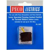 PECO PL26Y PASSING SWITCH - YELLOW