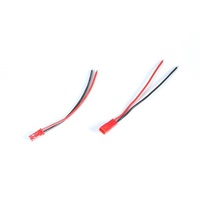 Prime RC JST Connector With 100mm Wire M/F (Pair)
