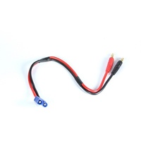 Prime RC Adapter Lead EC3 (M) to 4mm Bullet (M) 300mm