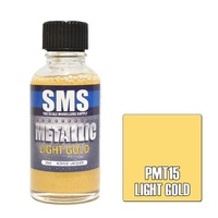 Metallic LIGHT GOLD 30ml PMT15