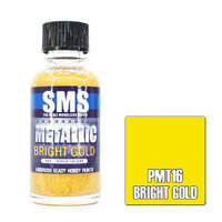 SCALE MODELLERS SUPPLY METALLIC BRIGHT GOLD 30ML  PMT16