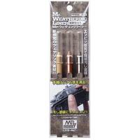 Mr Weathering Liner Mud Set PP202