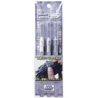 Mr Weathering Liner Snow Set PP203