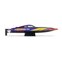 Pro Boat Sonicwake 24inch Self-Righting Brushless Deep-V Boat, RTR, Red