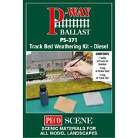 PECO TRACK BED WEATHERING KIT - DIESEL PS371