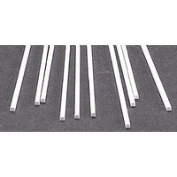 MS-100 STYRENE SQUARE RODS 10 PCS