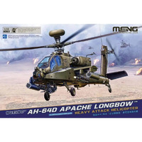 MENG 1/35 BOEING AH-64D APACHE LONGBOW HEAVY ATTACK HELICOPTER PLASTIC MODEL KIT MM-QS-004