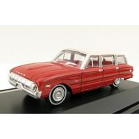 ROAD RAGERS 1:87 1962 XL FALCON WAGON WOOMERA RED WITH MERINO WHITE ROOF