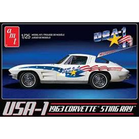 1/25 USA- 1  1963 Chevy Corvette