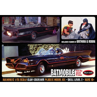 1:25 1966 TV Batmobile w/ BATMAN & ROBIN R2POL920