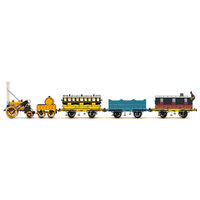 HORNBY L&MR, STEPHENSON'S ROCKET ROYAL MAIL TRAIN PACK - ERA 1 R3956