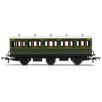 HORNBY SR, 6 WHEEL COACH, 3RD CLASS, 1908 - ERA 3 R4086