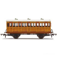 HORNBY IOW CR, 4 WHEEL COACH (5 DOOR), 3RD CLASS - ERA 2